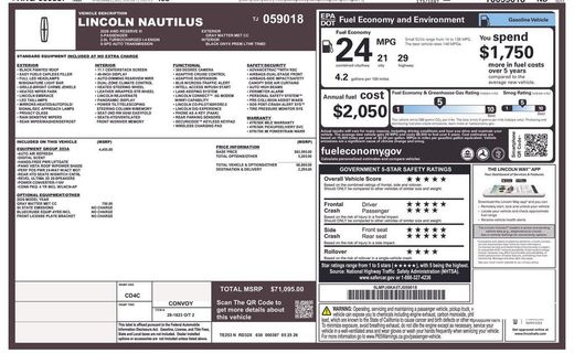 2026 Lincoln Nautilus Reserve