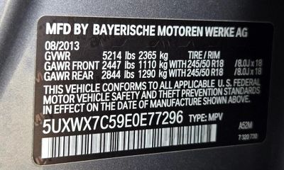 2014 BMW X3 XDRIVE35I