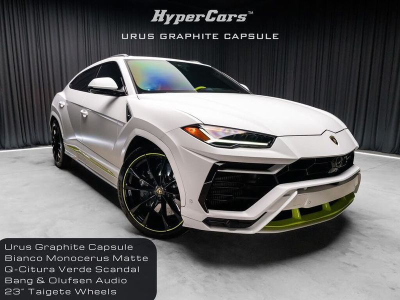 2022 Lamborghini URUS — a typically priced live listing