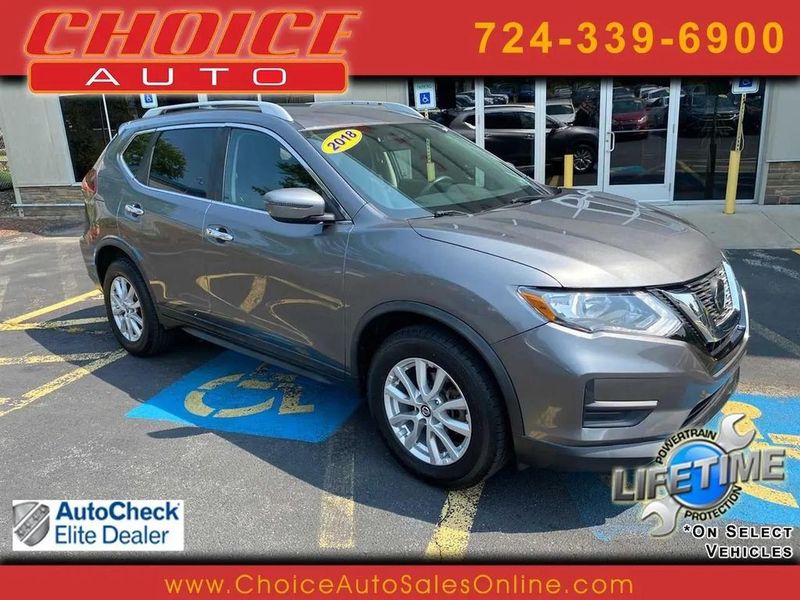 2018 Nissan Rogue — a typically priced live listing