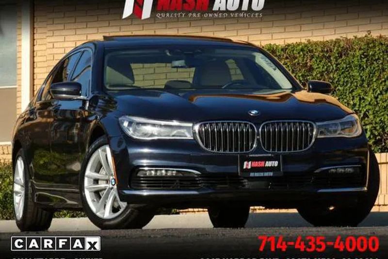 2016 Bmw 750I — a typically priced live listing