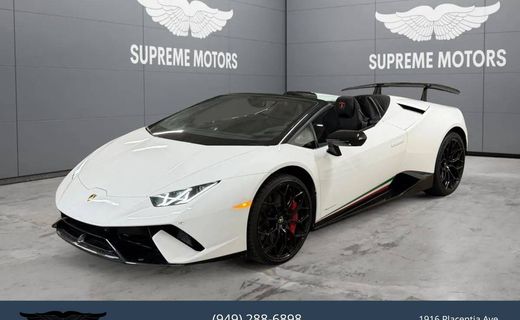 2019 Lamborghini Huracan Spyder Performante