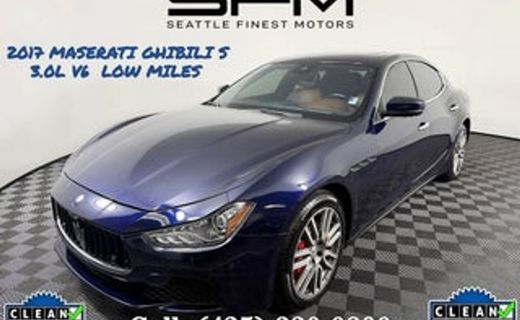 2017 Maserati Ghibli S