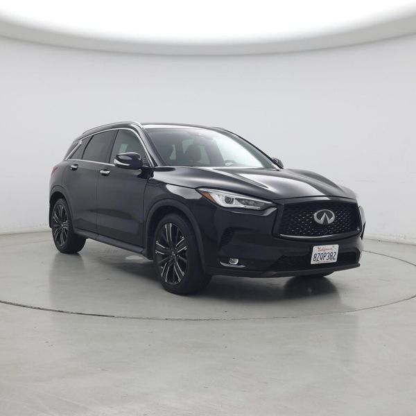 2022 Infiniti QX50 — a typically priced live listing