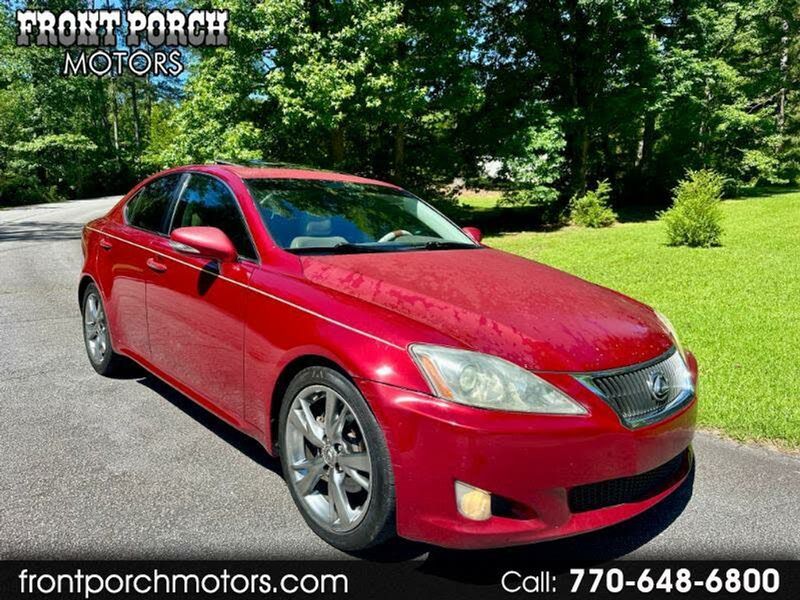 2009 Lexus IS — a typically priced live listing