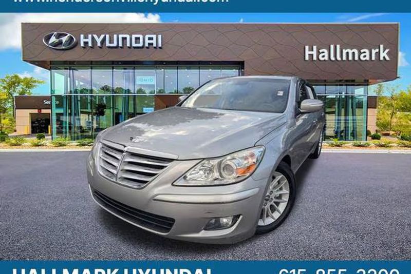 2011 Hyundai Genesis — a typically priced live listing