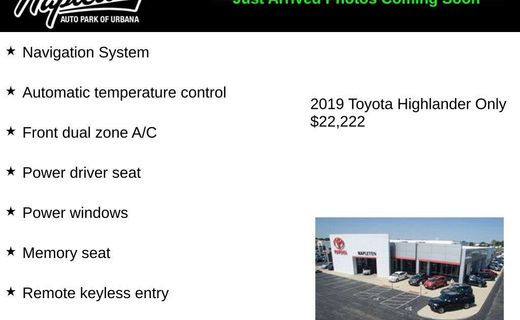 2019 Toyota Highlander