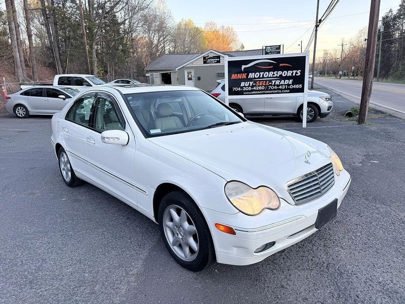 2002 Mercedes-Benz C-Class — a typically priced live listing