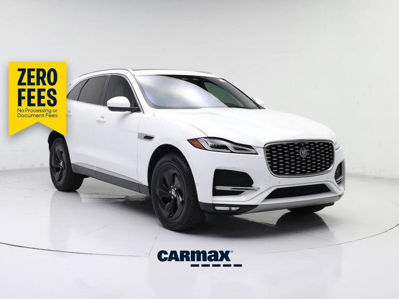 2021 Jaguar F Pace — a typically priced live listing