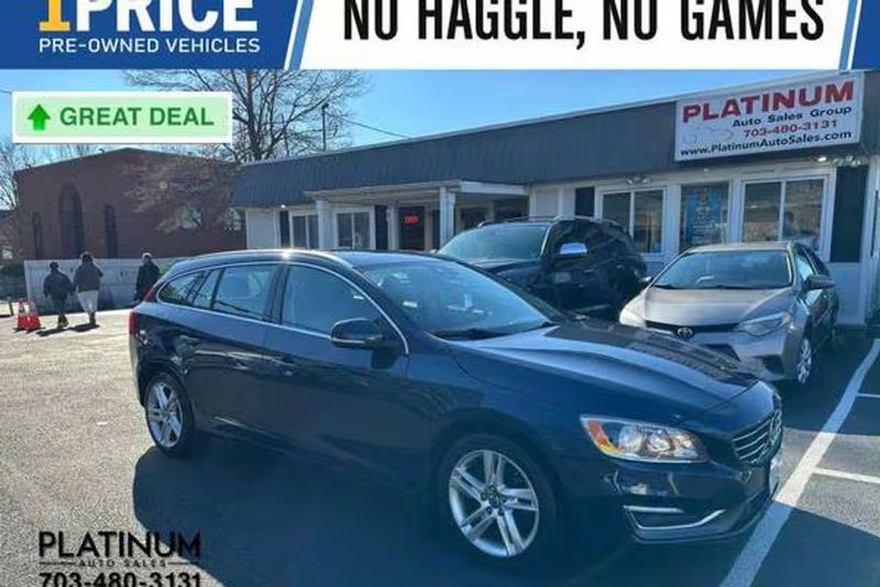 2015 Volvo V60 — a typically priced live listing