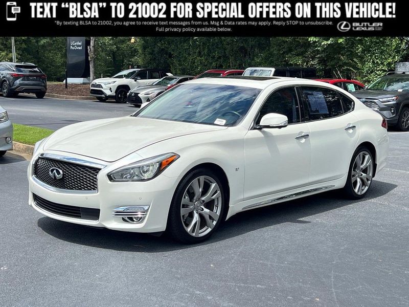 2018 Infiniti Q70L — a typically priced live listing