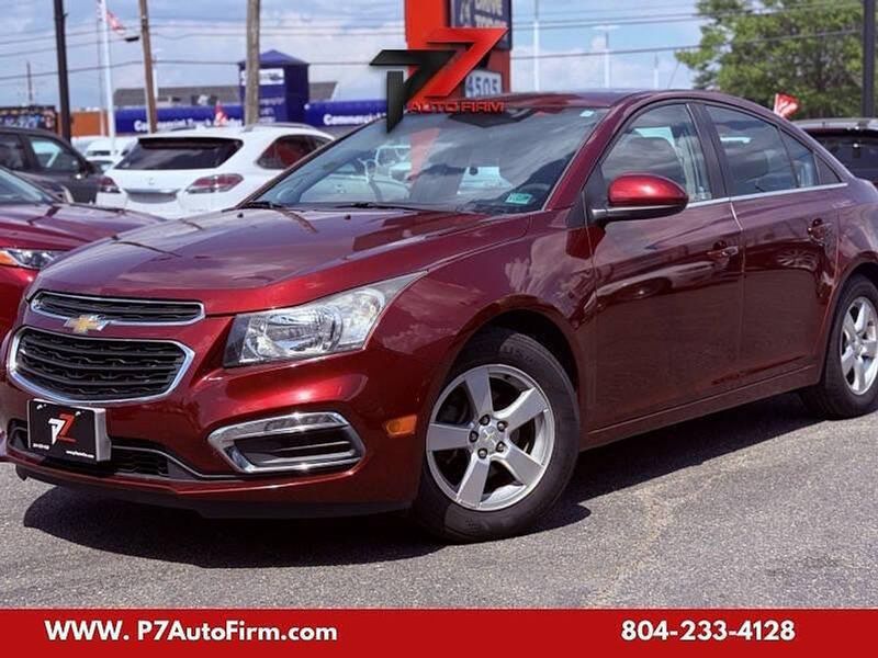 2015 Chevrolet Cruze — a typically priced live listing