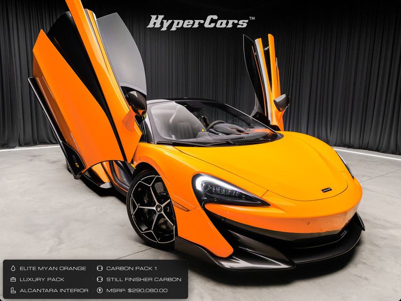 2020 McLaren 600LT — a typically priced live listing