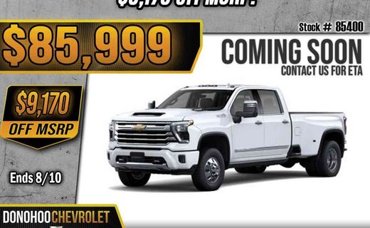 2026 Chevrolet Silverado HD High Country
