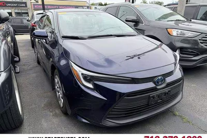 2023 Toyota Corolla Hybrid — a typically priced live listing