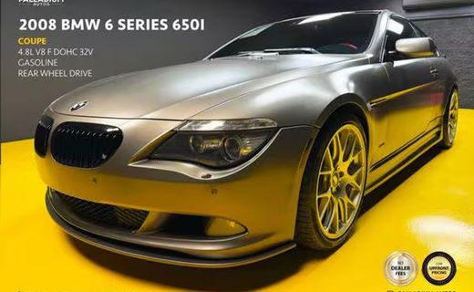 2008 BMW 650I