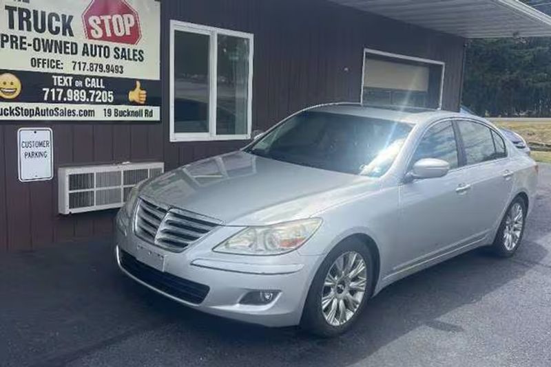 2010 Hyundai Genesis — a typically priced live listing