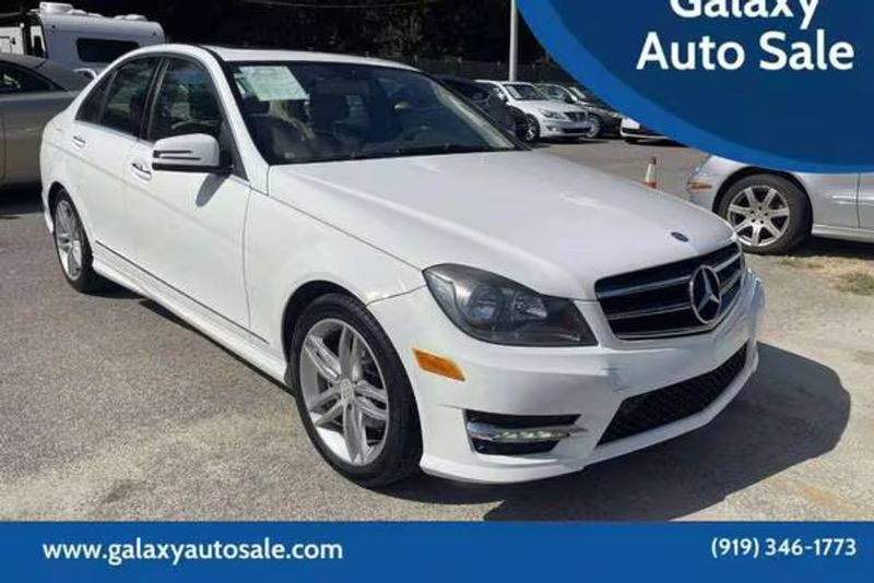 2014 Mercedes-Benz C-Class — a typically priced live listing