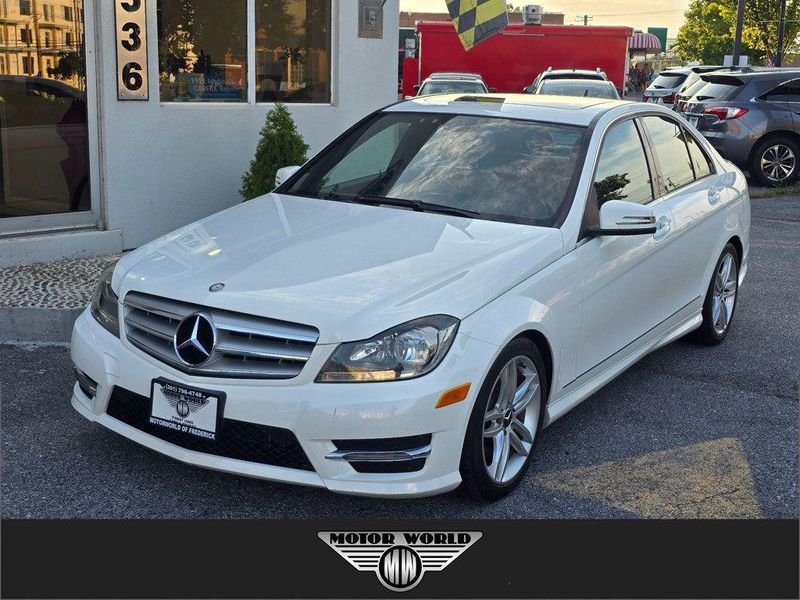 2013 Mercedes-Benz C-Class — a typically priced live listing