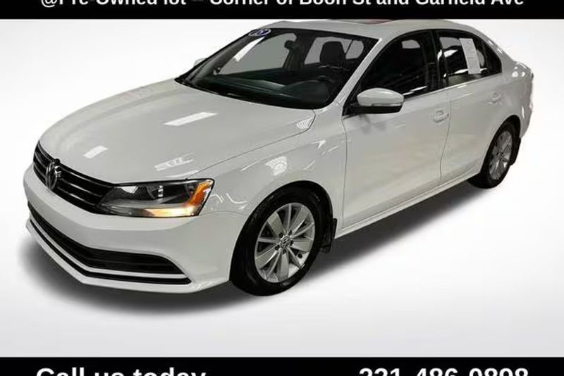 2015 Volkswagen Jetta — a typically priced live listing