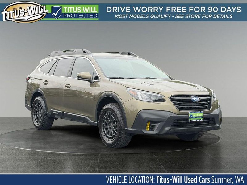 2022 Subaru Outback — a typically priced live listing