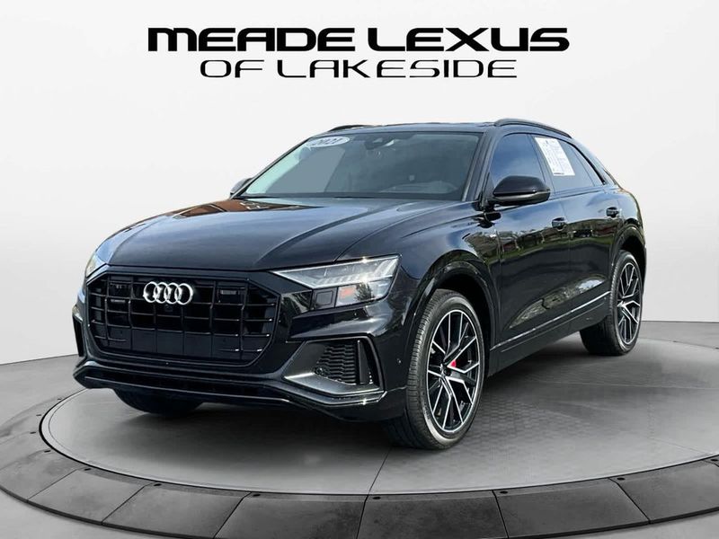 2021 Audi Q8 — a typically priced live listing