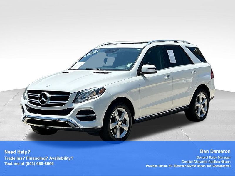 2016 Mercedes-Benz GLE-Class — a typically priced live listing