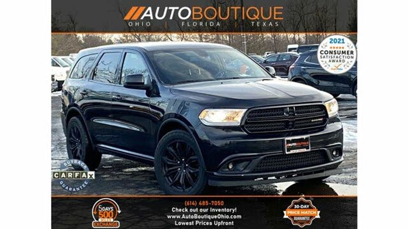 2015 Dodge Durango — a typically priced live listing