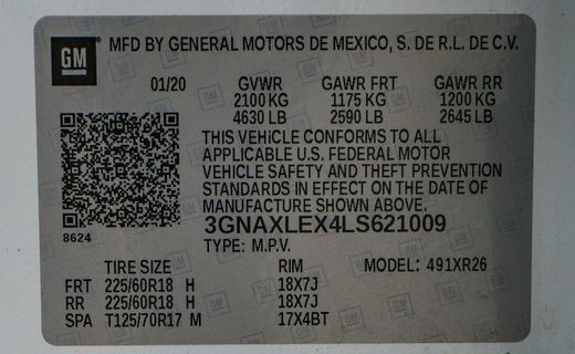 2020 Chevrolet Equinox LT
