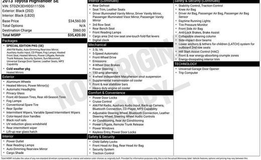 2013 Toyota Highlander Base