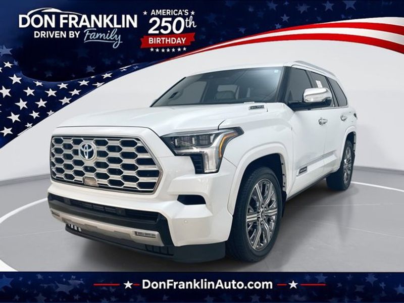 2023 Toyota Sequoia — a typically priced live listing
