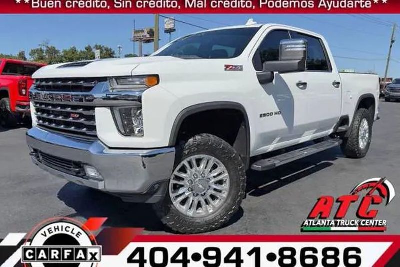 2020 Chevrolet Silverado 2500hd — a typically priced live listing