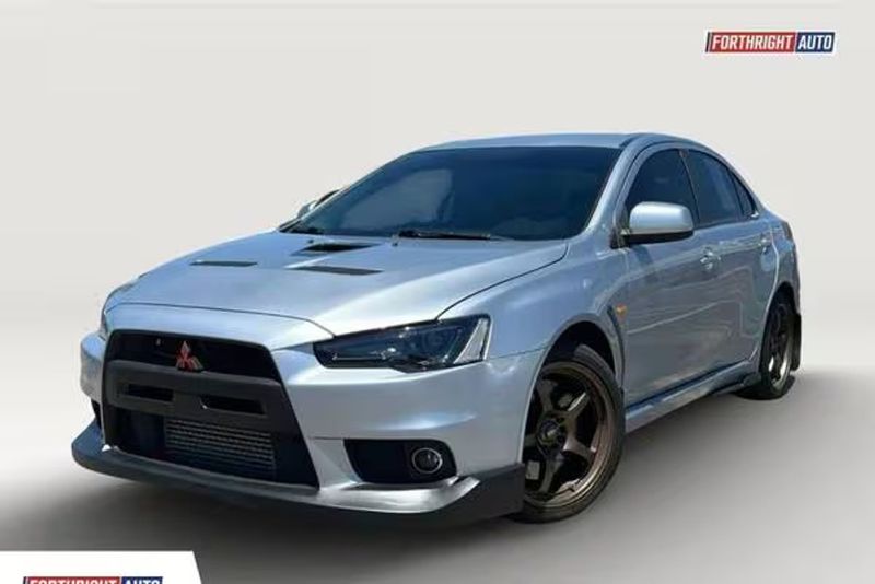 2008 Mitsubishi Lancer Evolution — a typically priced live listing