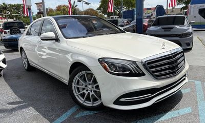 2018 Mercedes-Benz S-Class S450