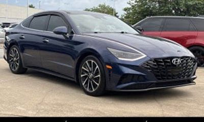 2021 Hyundai Sonata Blue