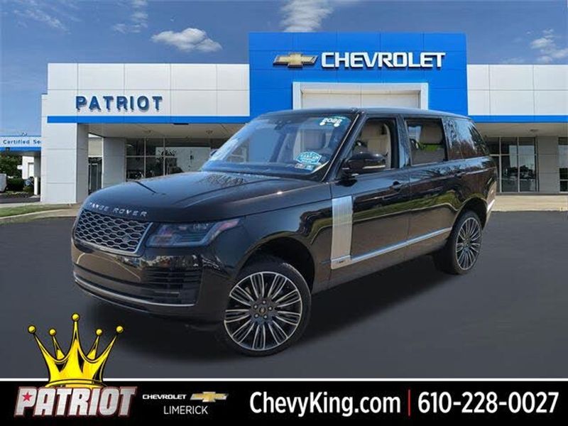 2022 Land Rover Range Rover — a typically priced live listing