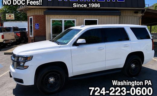 2017 Chevrolet Tahoe Police Vehicle