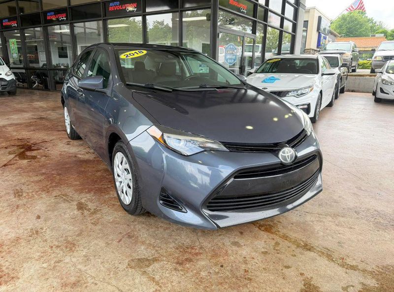 2018 Toyota Corolla — a typically priced live listing