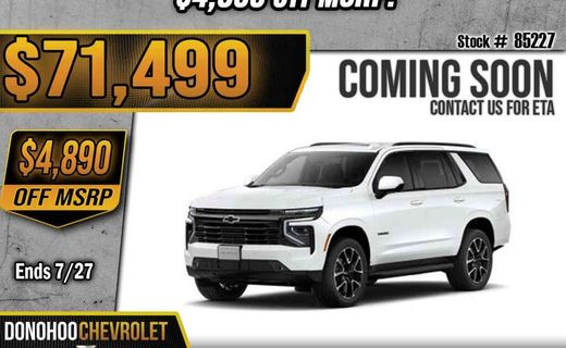 2026 Chevrolet Tahoe RST