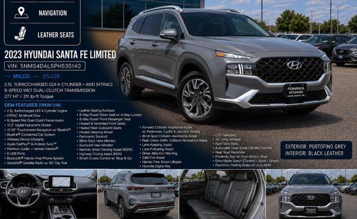 2023 Hyundai Santa FE Limited
