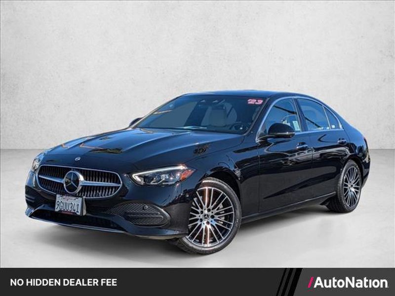 2023 Mercedes-Benz C-Class — a typically priced live listing