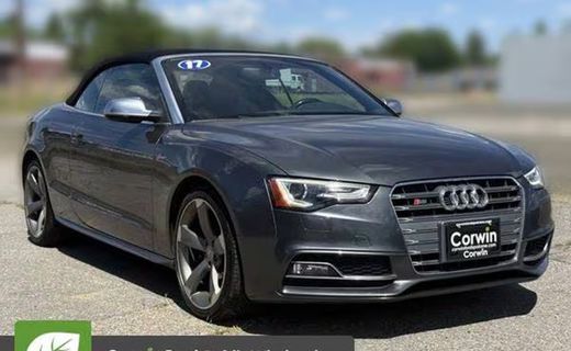 2017 Audi S5 30T Quattro Cabriolet