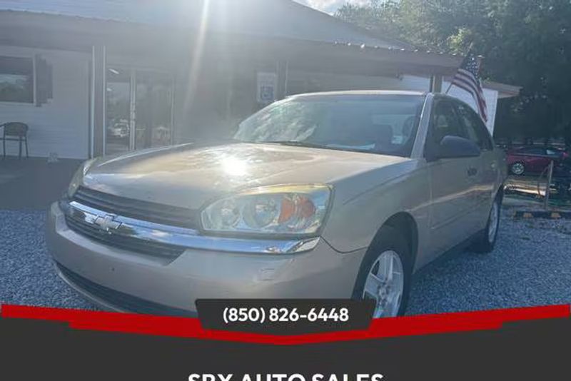 2005 Chevrolet Malibu — a typically priced live listing