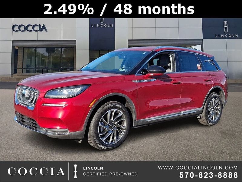 2022 Lincoln Corsair — a typically priced live listing