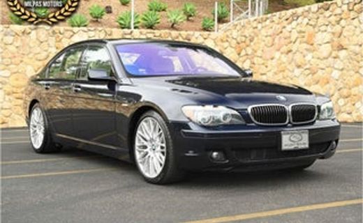 2007 BMW 750I