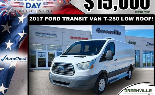 2017 Ford Transit LOW Roof