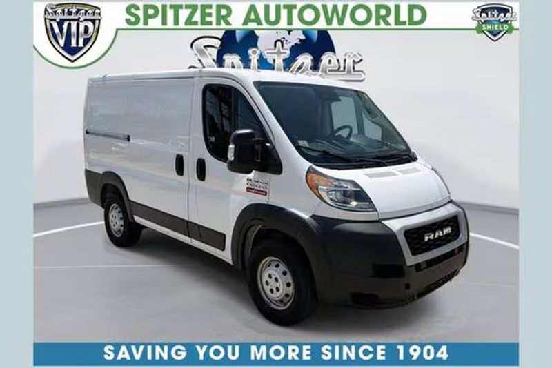 2022 Ram Promaster 1500 — a typically priced live listing