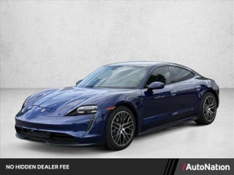 2023 Porsche Taycan — a typically priced live listing