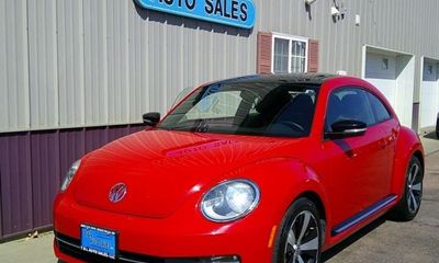 2012 Volkswagen Beetle Black Turbo