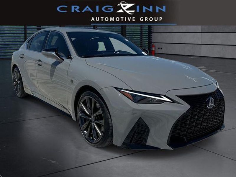 2025 Lexus IS — a typically priced live listing